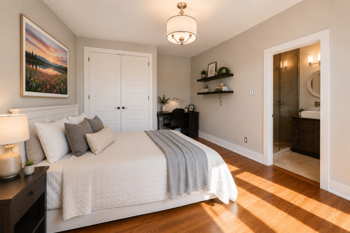 West Sunrise Suite bedroom