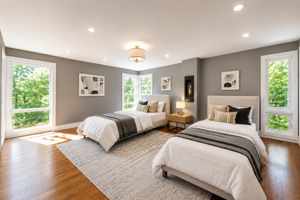 Forest Suite bedroom
